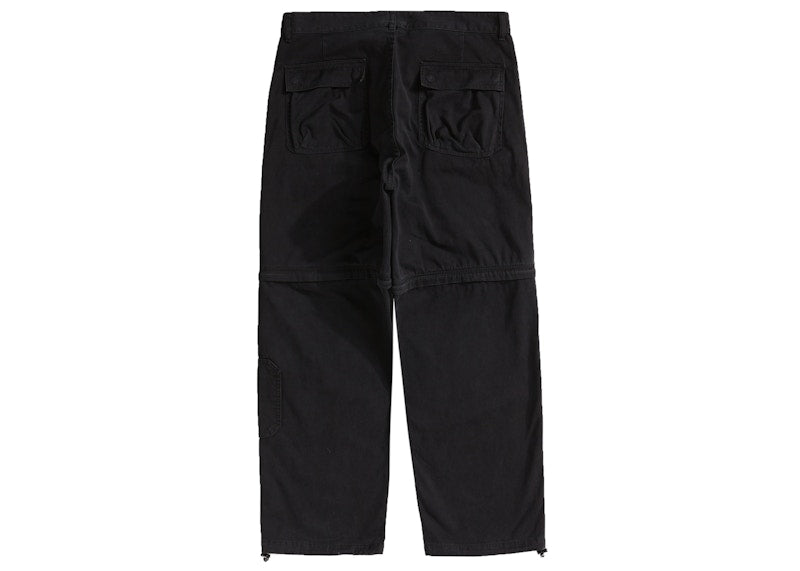 Supreme Zip-Off Utility Pant Black