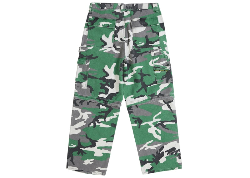 Supreme Zip-Off Utility Pant (FW25) Green Camo
