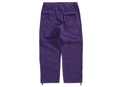 Supreme Zip-Off Utility Pant Purple