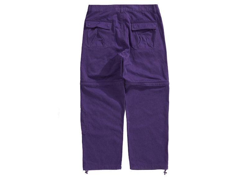 Supreme Zip-Off Utility Pant Purple
