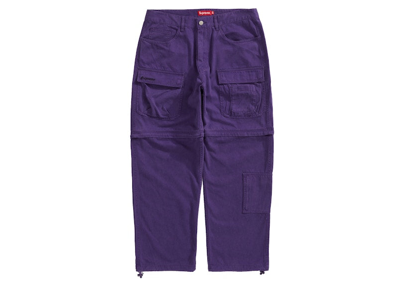 Supreme Zip-Off Utility Pant Purple