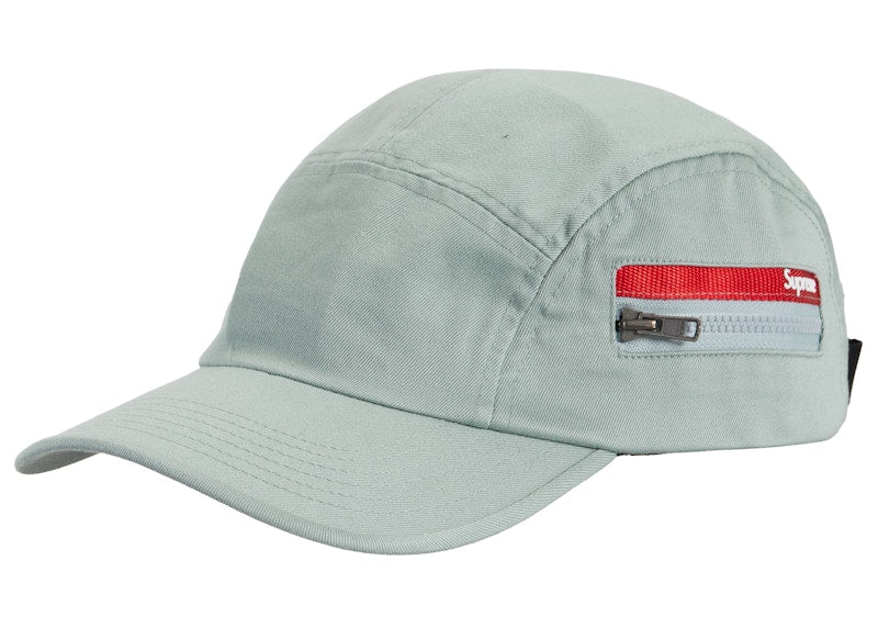 Supreme Zip Pocket Camp Cap Mint