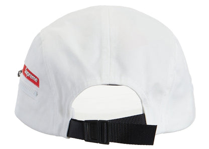 Supreme Zip Pocket Camp Cap White