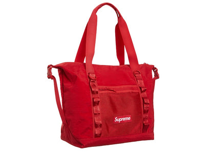 Supreme Zip Tote Dark Red