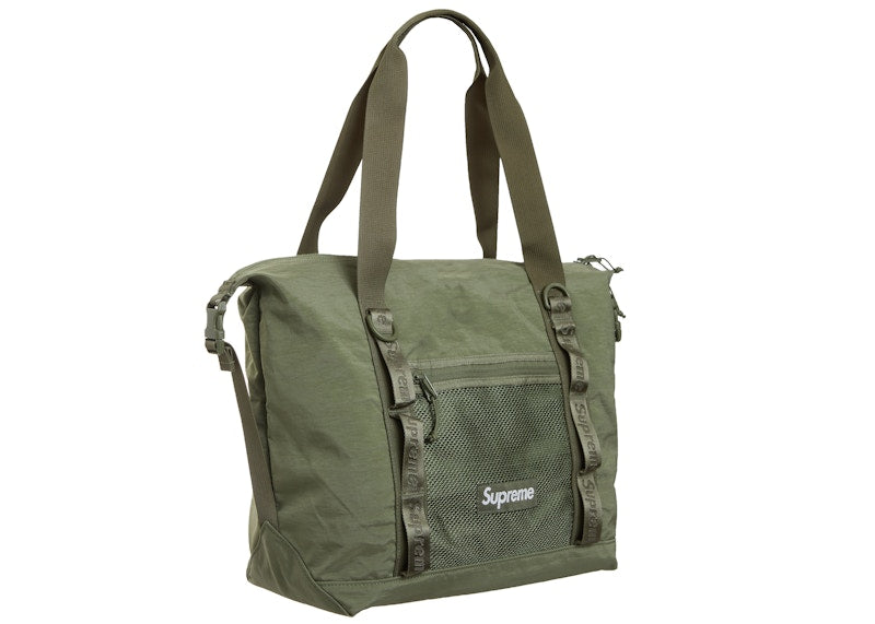 Supreme Zip Tote Olive