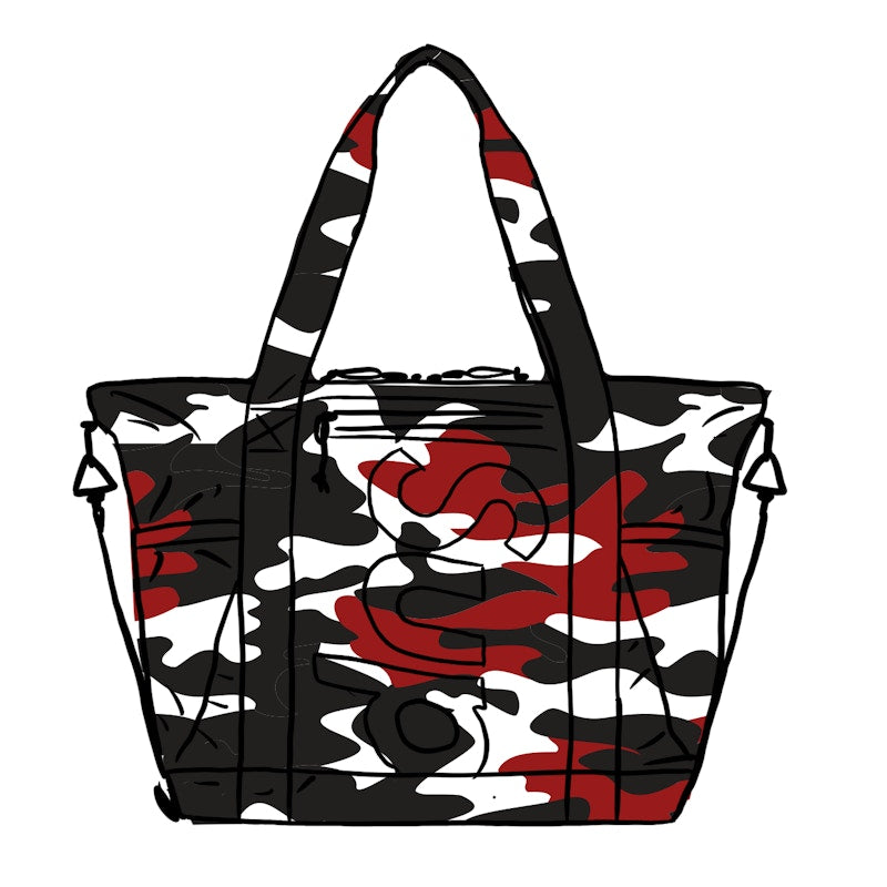 Supreme Zip Tote (SS21) Red Camo