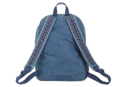 Supreme b.b. Simon Denim Backpack Washed Indigo