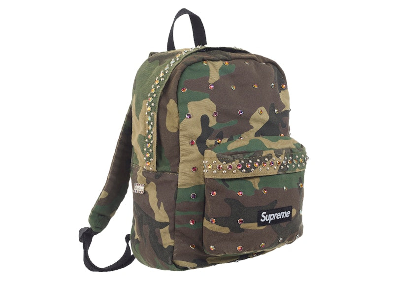 Supreme b.b. Simon Denim Backpack Woodland Camo
