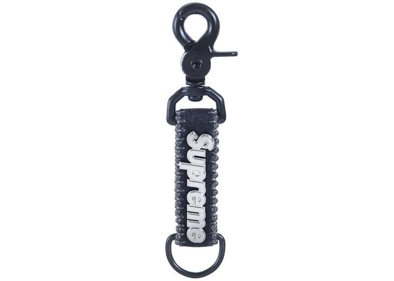 Supreme b.b. Simon Denim Keychain Black