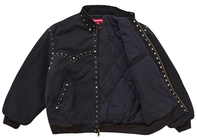 Supreme b.b. Simon Studded Work Jacket Black