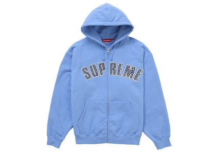 Supreme b.b. Simon Zip Up Hooded Sweatshirt Blue