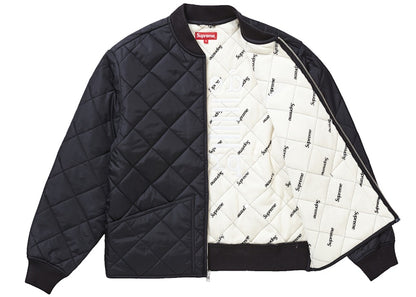 Supreme dead prez Quilted Work Jacket Black