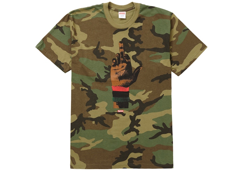 Supreme dead prez RBG Tee Woodland Camo