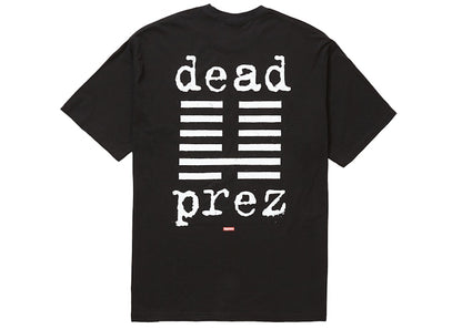 Supreme dead prez Tee Black