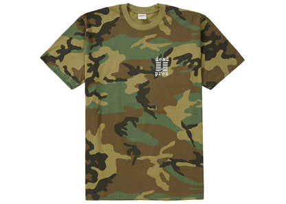 Supreme dead prez Tee Woodland Camo