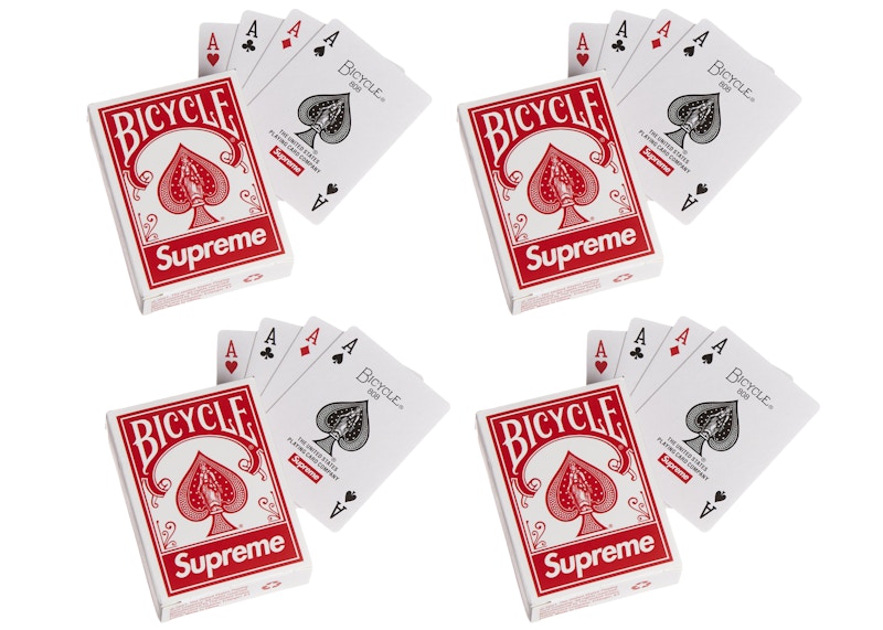 Supreme x Bicycle Mini Playing Card Deck 4x Lot FW21 Season Gift