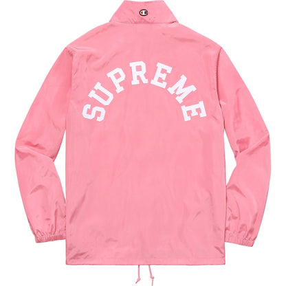 Supreme x Champion Half Zip Pullover Pink