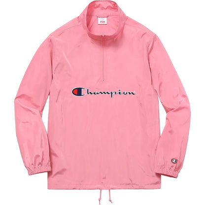Supreme x Champion Half Zip Pullover Pink