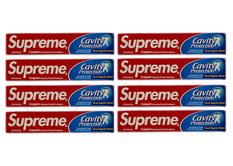 Supreme x Colgate Toothpaste 8x Lot (Not Fit For Human Use)