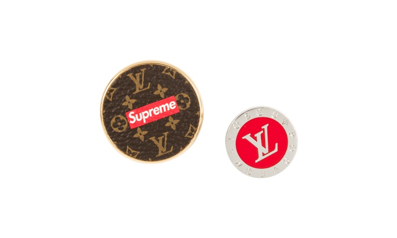 Supreme x Louis Vuitton City Badge Brooch Set Multi