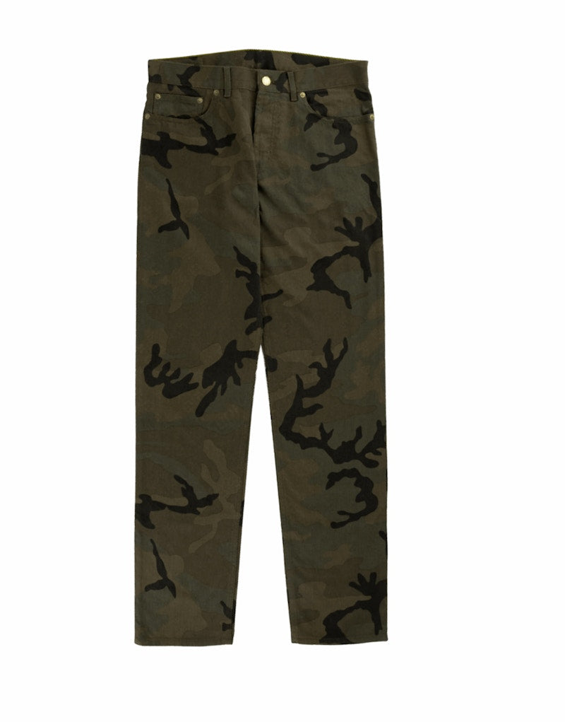 Supreme x Louis Vuitton Jacquard Denim 5-Pocket Jean Camo