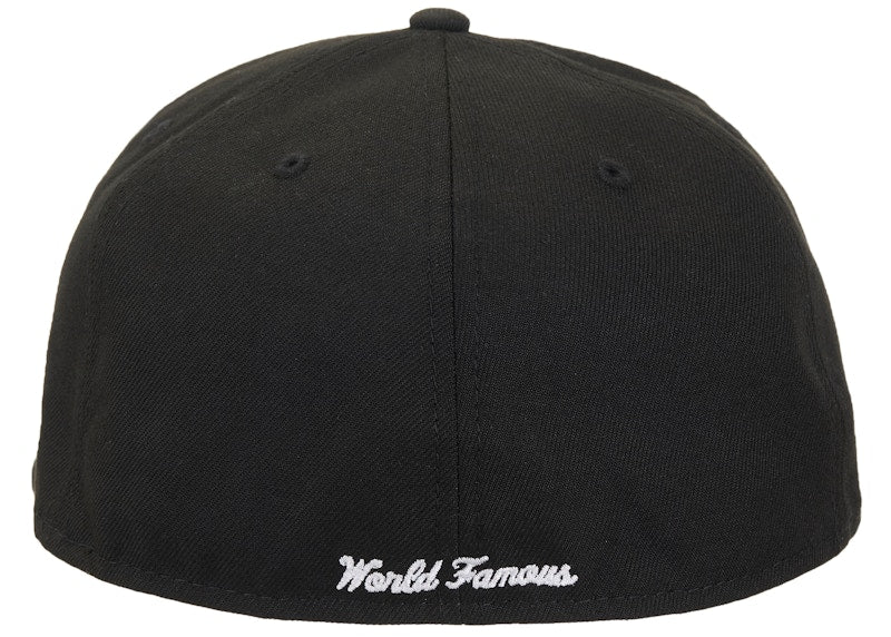 Supreme x New Era Breast Cancer Awareness Box Logo Fitted Hat Black