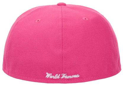 Supreme x New Era Breast Cancer Awareness Box Logo Fitted Hat Pink