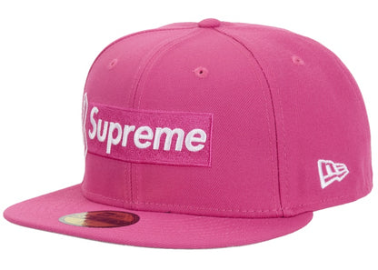Supreme x New Era Breast Cancer Awareness Box Logo Fitted Hat Pink