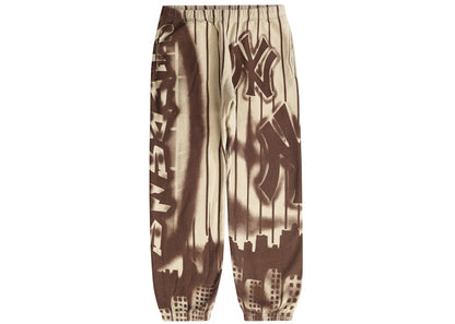 Supreme x New York Yankees Airbrush Sweatpant Clay