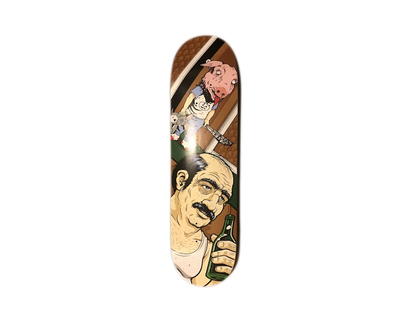 Supreme x Sean Cliver Motel Hell Skateboard Deck