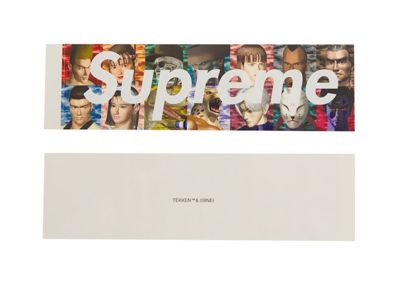 Supreme x Yohji Yamamoto Tekken Box Logo Sticker