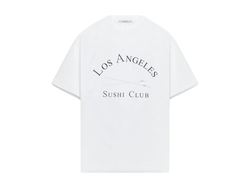 Sushi Club LASC Relaxed Tee White