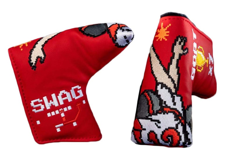 Swag Golf 8-Bit TB Wins Cover Golf Club Cover Red