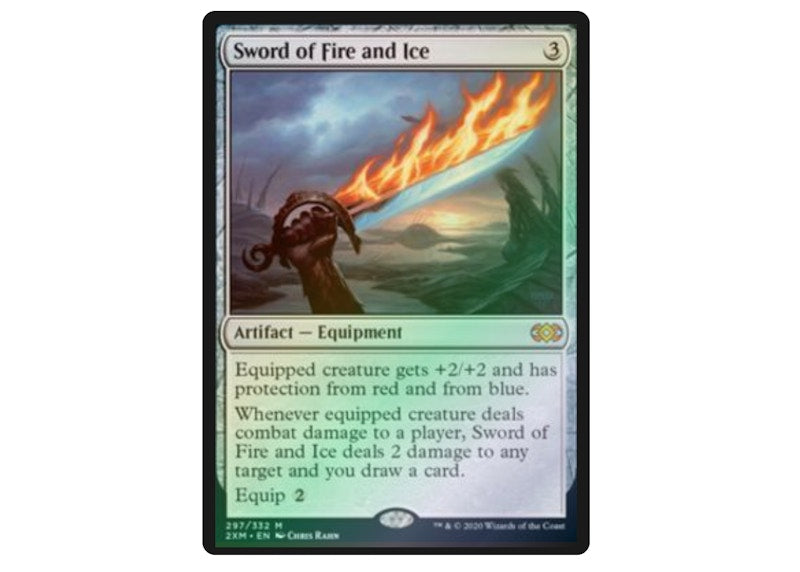 Sword of Fire and Ice Double Masters Mythic #297 (Ungraded)