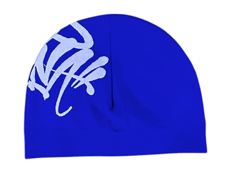 Syna Big Logo Skull Beanie Blue