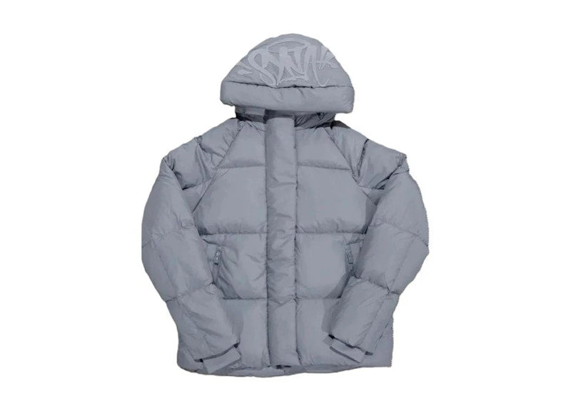 Syna Down Puffer Coat Grey