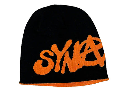 Syna Reversible Synarchy Beanie Black/Orange