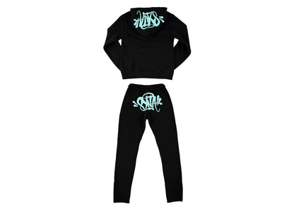 Syna Syna Logo Tracksuit Black/Blue