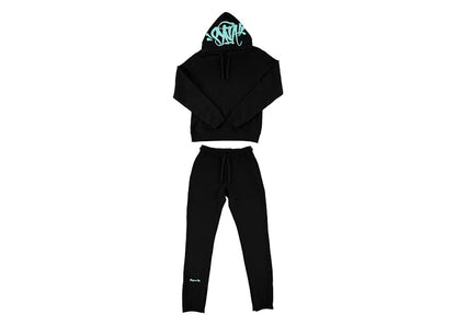 Syna Syna Logo Tracksuit Black/Blue