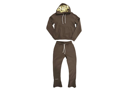 Syna Syna Logo Tracksuit Brown