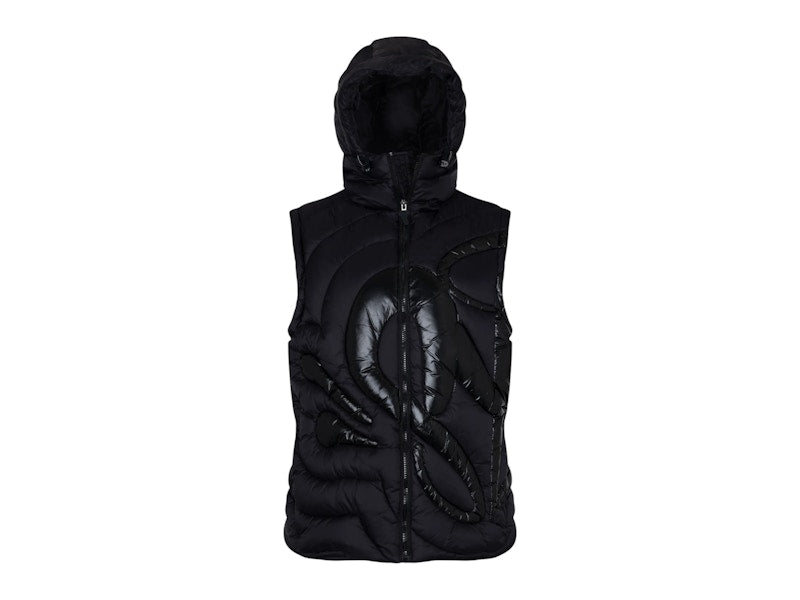 Syna World XL Logo Gilet Black/Black