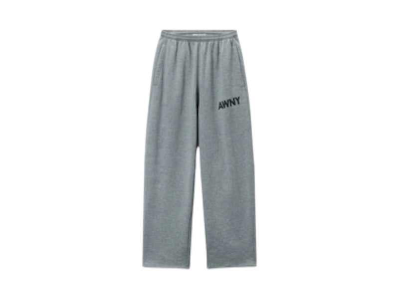 T by Alexander Wang Graphic Articulated Leg Sweatpants Pistachio
