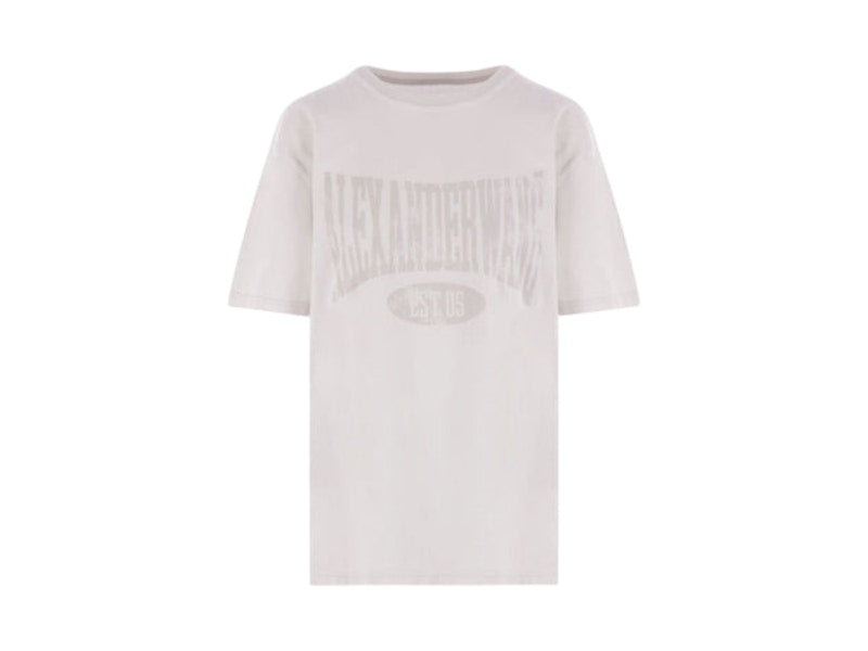 T by Alexander Wang Graphic Short Sleeve T-shirt White
