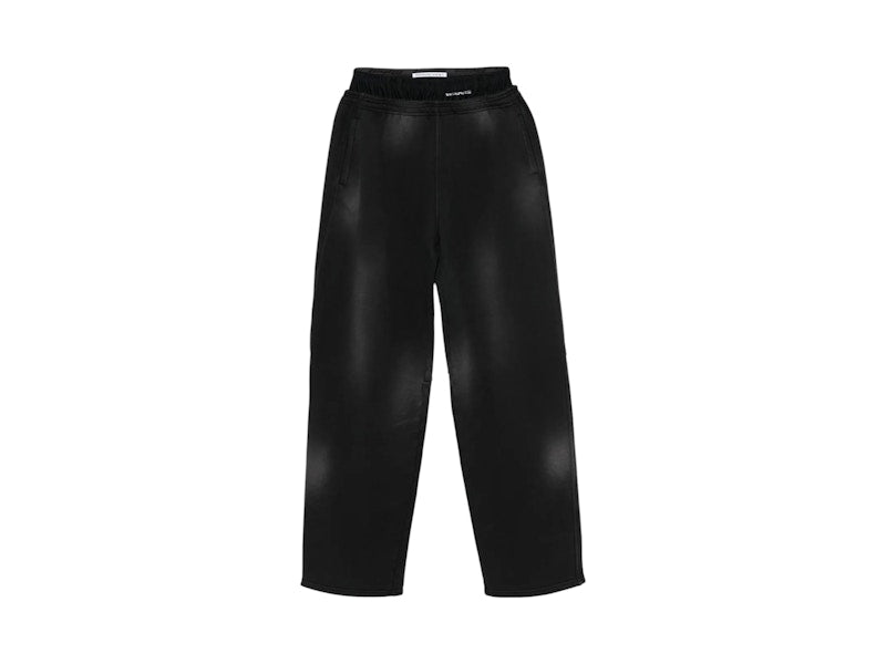 T by Alexander Wang Prestyled Bike Short Sweatpants Washed Black