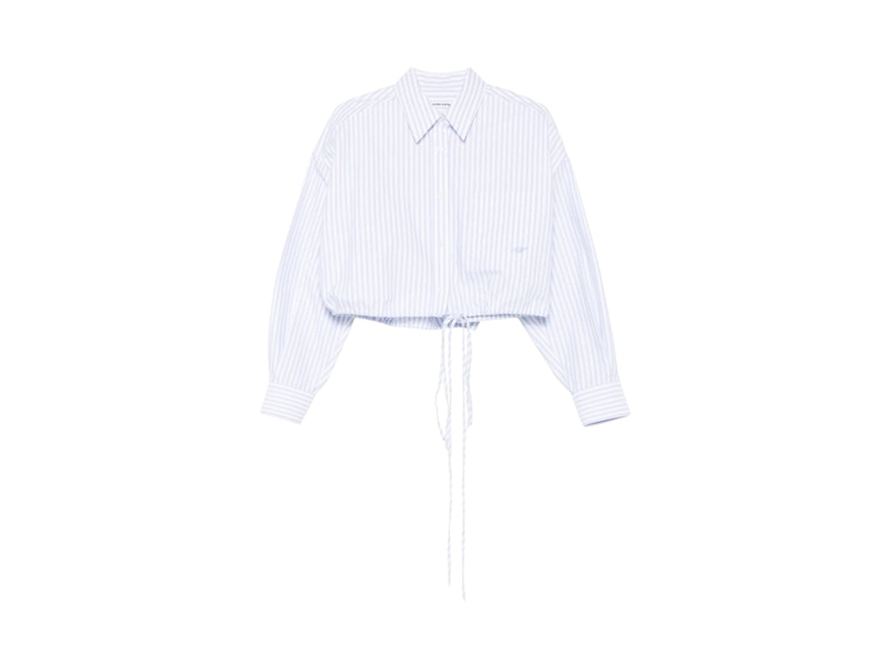 T by Alexander Wang Wrap Shirt Olive