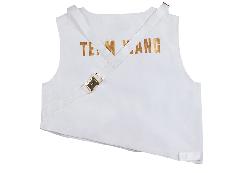 TEAM WANG Wang Vest IPO Vest White/Gold