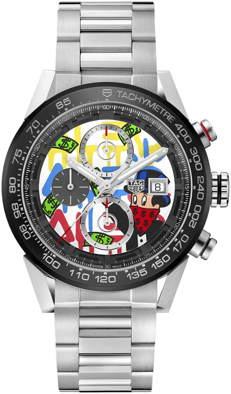 Tag Heuer Carrera Calibre Heuer01 Alec Monopoly Special Edition CAR201AA.BA0714