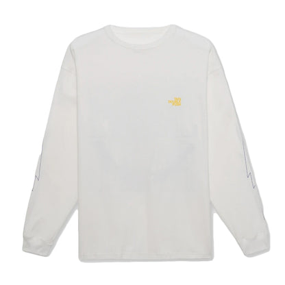 Tain Double Push Tain Bandana Reversible L/S T-Shirt White
