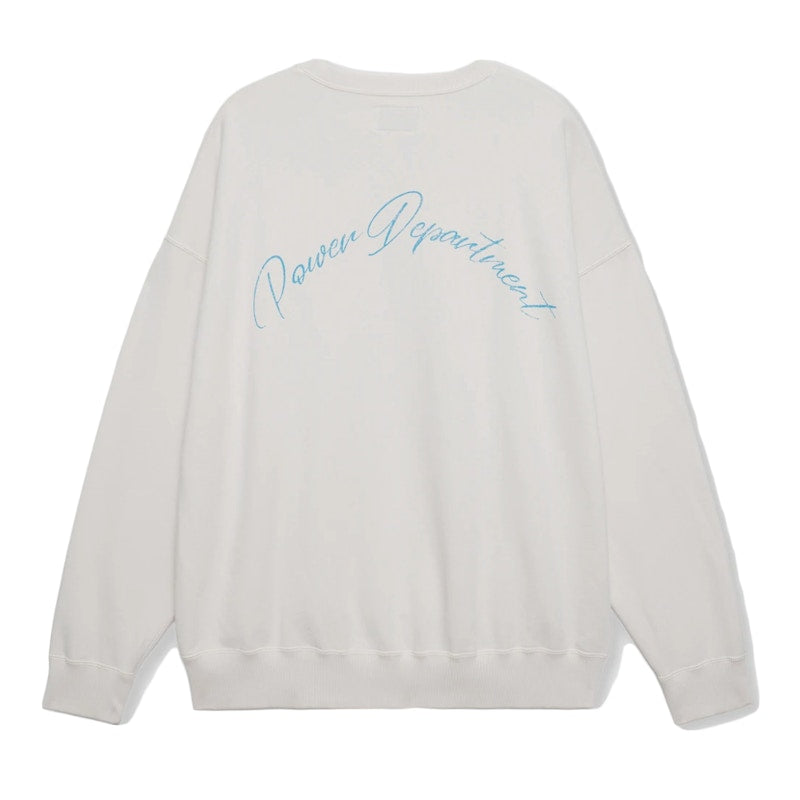 Tain Double Push Tain Crewneck Sweatshirt Sand