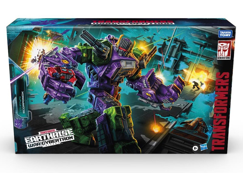 Takara Transformers War for Cybertron: Earthrise Titan Scorponok Action Figure